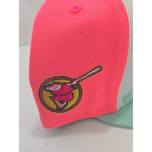 San Diego Padres City Connect New Era 59FIFTY MLB Fitted Cap Hat Colorful White - Picture 11 of 16
